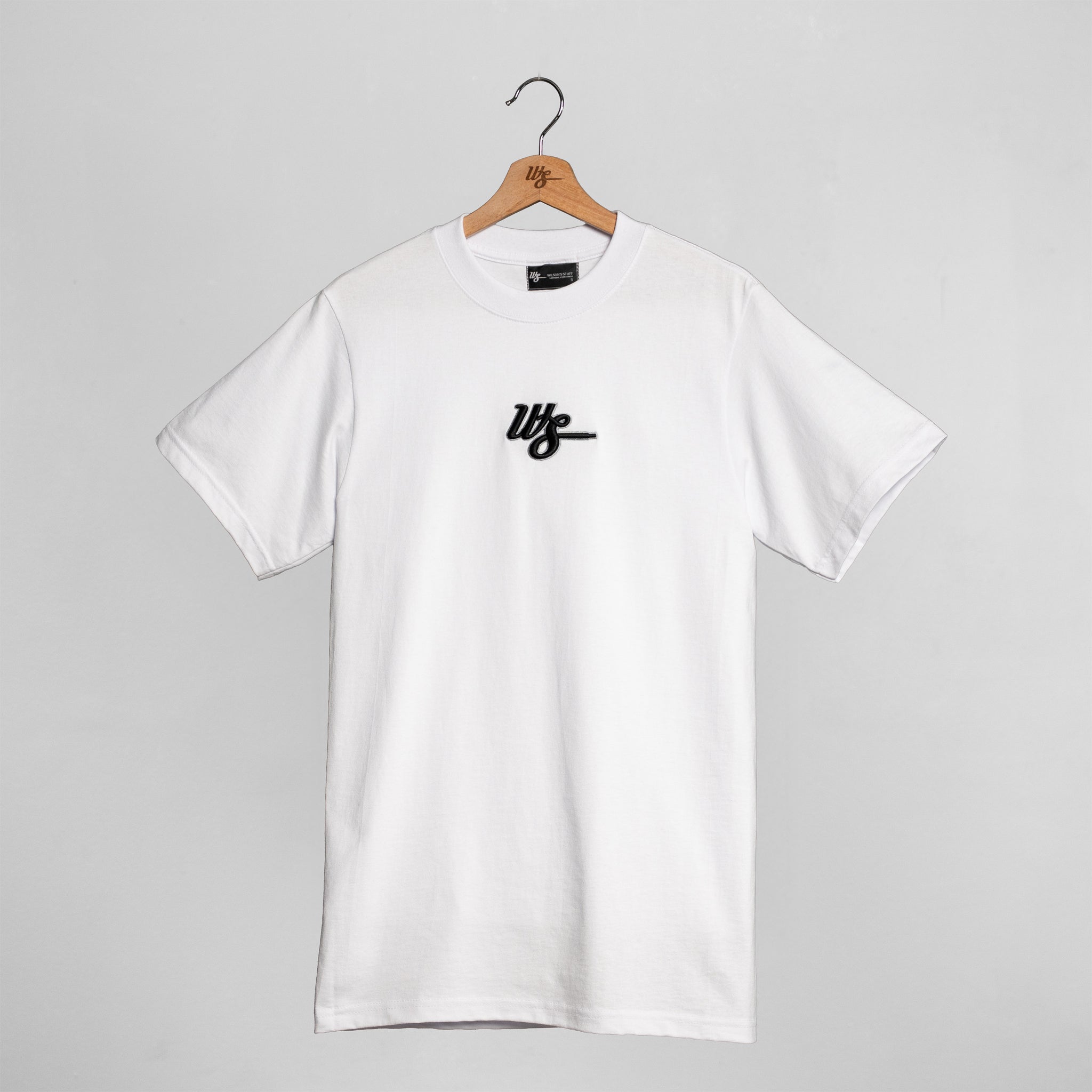 WS Back to Basics Tee White – Wilson