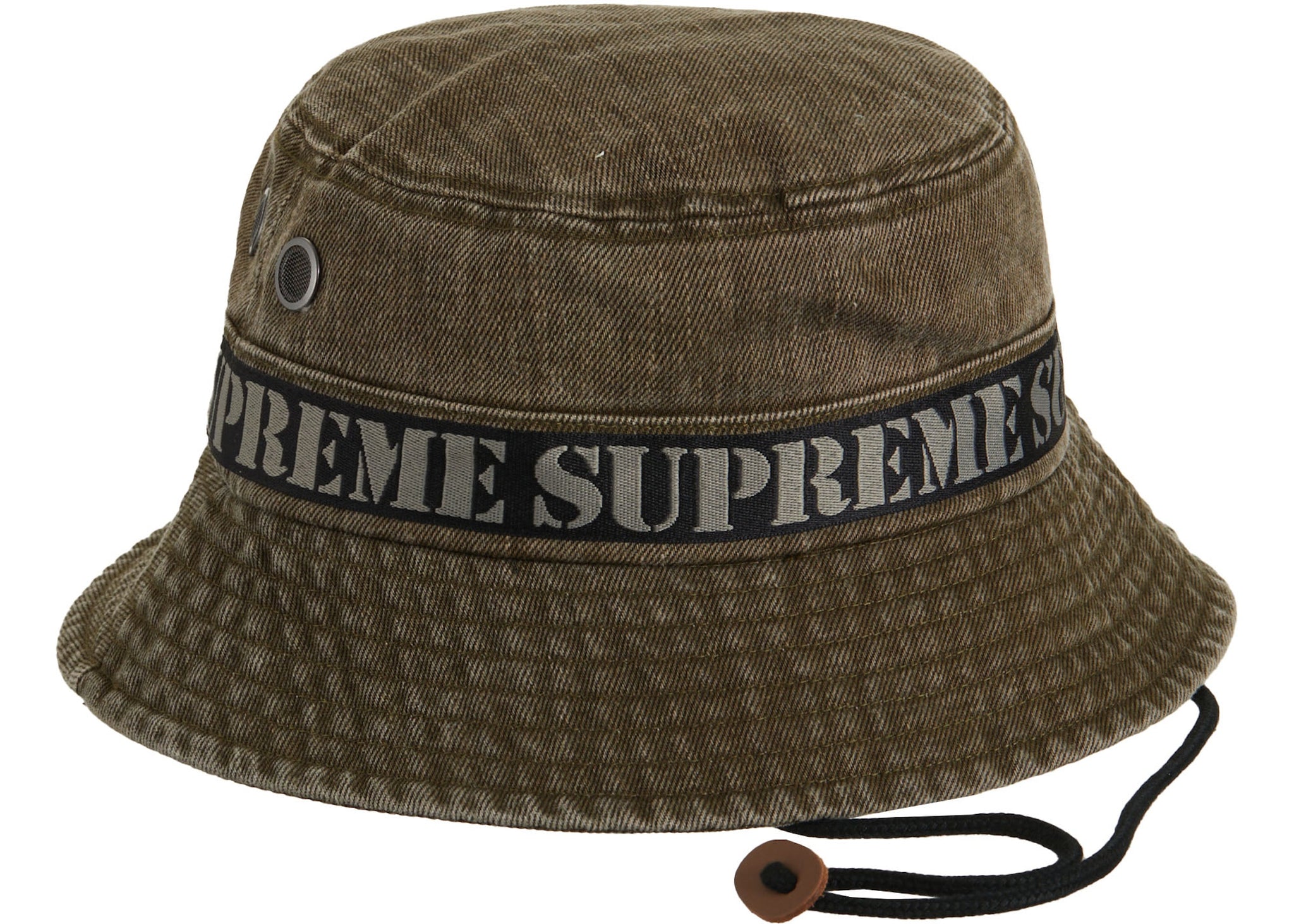 Supreme Stencil Webbing Boonie Olive – Wilson's Stuff