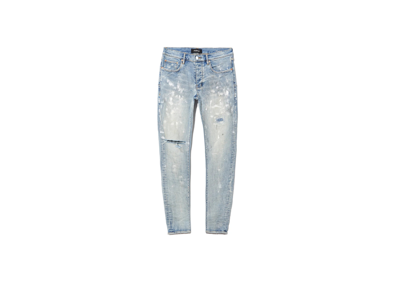 Buy PURPLE BRAND Jacquard Monogram Jeans 'Superlight Indigo
