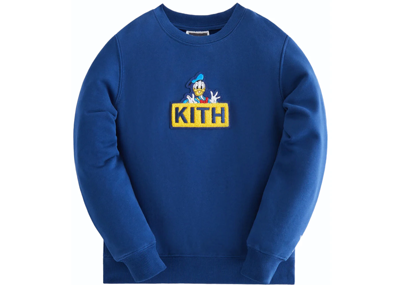 KITH Mickey Classic Logo Crewneck ✖️ Kith x Disney Kids KITH Mickey Classic Logo Crewneck ✖️ Kith x Disney Kids